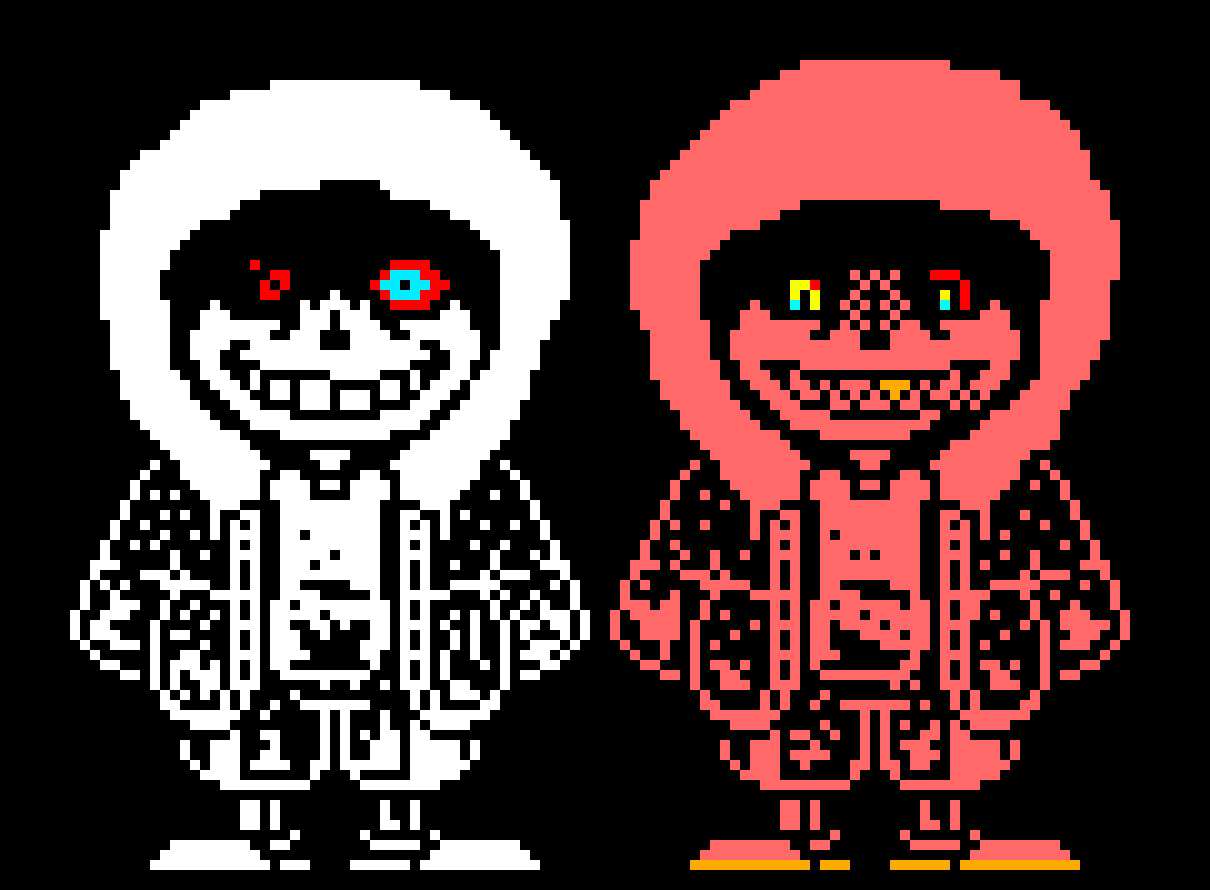 [9cbbce] [Dusttale and Dustfell]