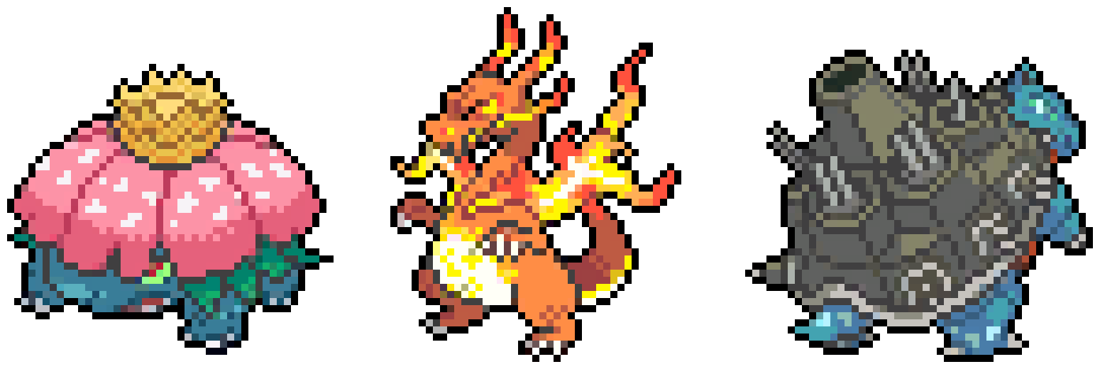 [f68dee] Gigantamax_Kanto_Starters