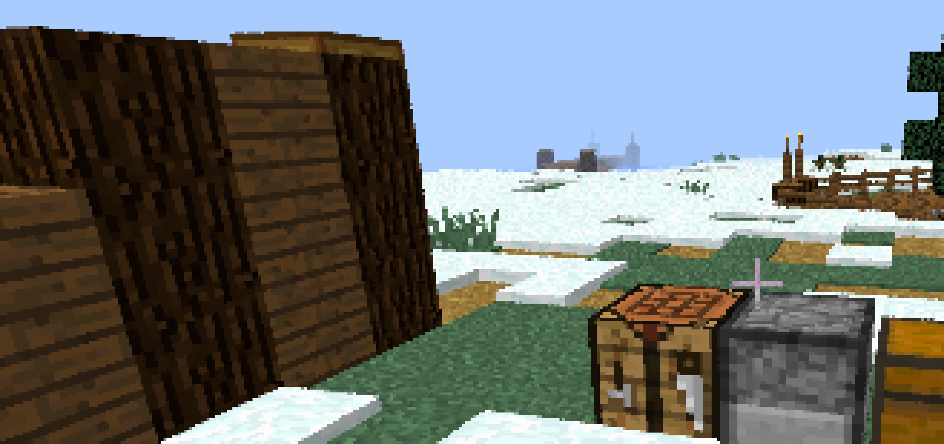 [bfeff9] The Mine, and my dock is in the background.