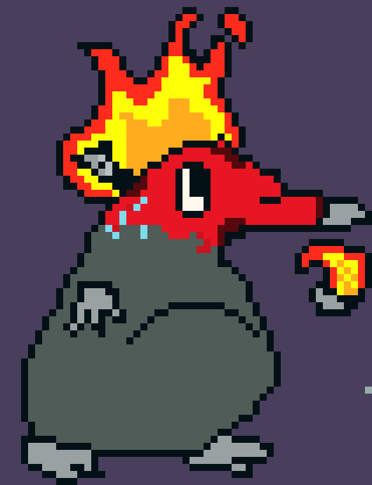 [1c494a] Fire Rat