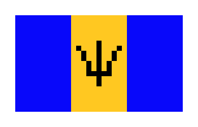 [165392] Barbados flag