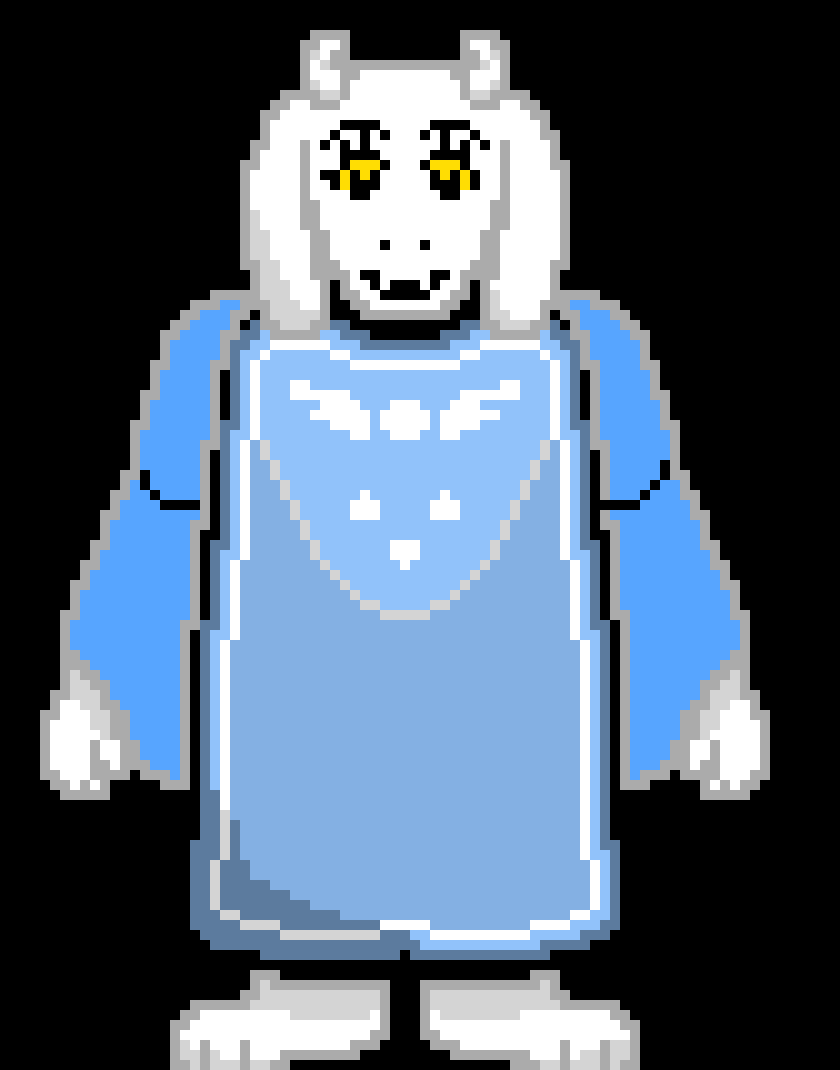 [519b11] Undertale Toriel sprite