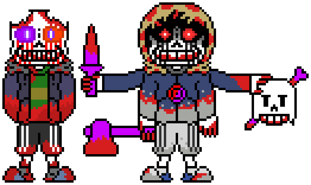 [d6b045] TerrorStress: No you die *Slashes Murderous Timeline Sans 100 times and wins*