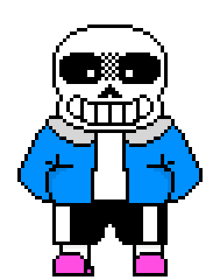 [071788] "heya guys. i am back with a new sprite since my last one didn't save. that includes papyrus.."