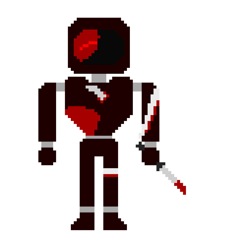 [2fcb16] *He lays on the ground,With a knife in his chest,And a broken Helmet*