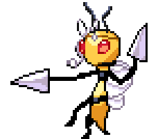 [990543] Beedrill/Meloetta