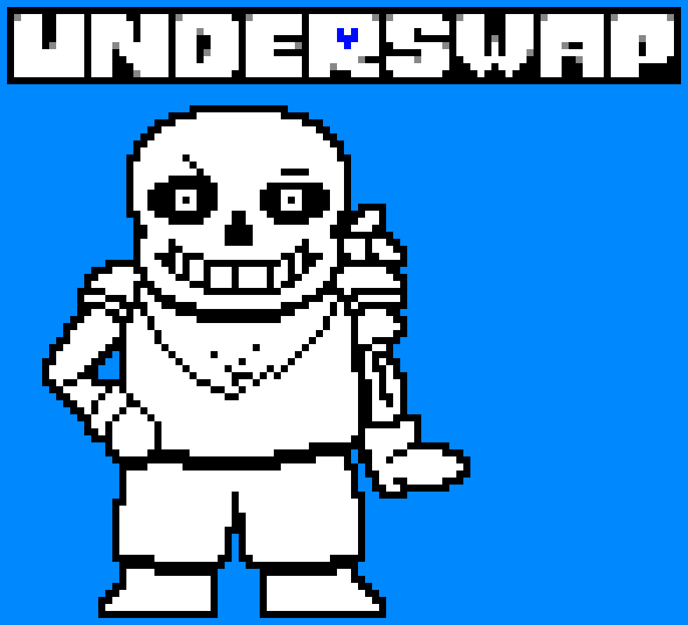 Underswap Sans Battle Sprite