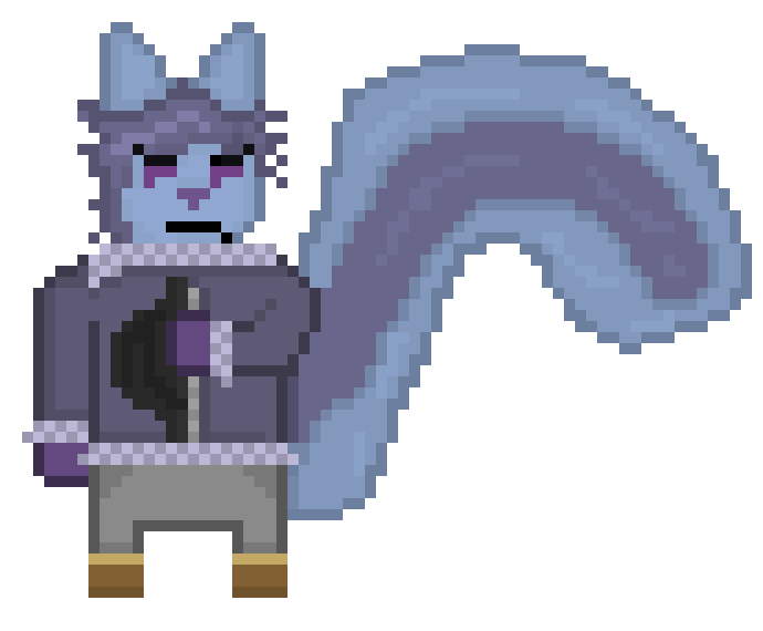 [1360cd] Percy hat in hand upset sprite