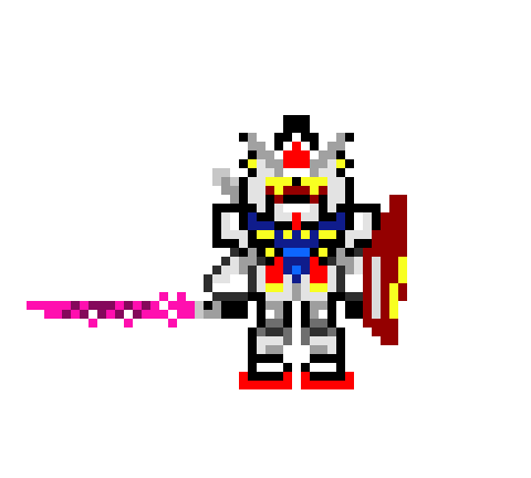 [94bcc5] Gundam(pixel)