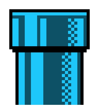 Mario Pipe blue