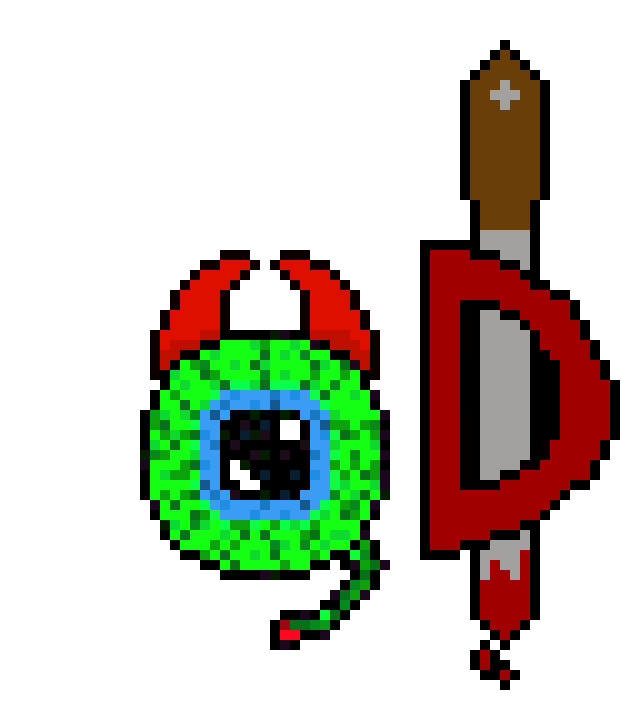 [9664c4] Antisepticeye and Darkiplier logos