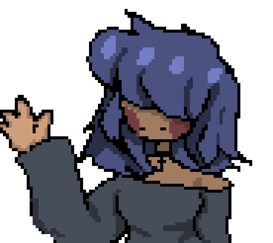 [211e1c] Girl in blue