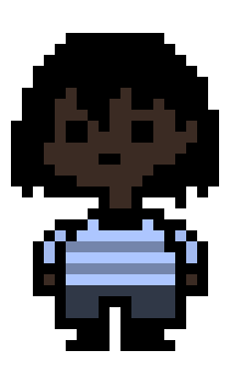 [9664c4] Floodtale (my AU) Frisk Sprite