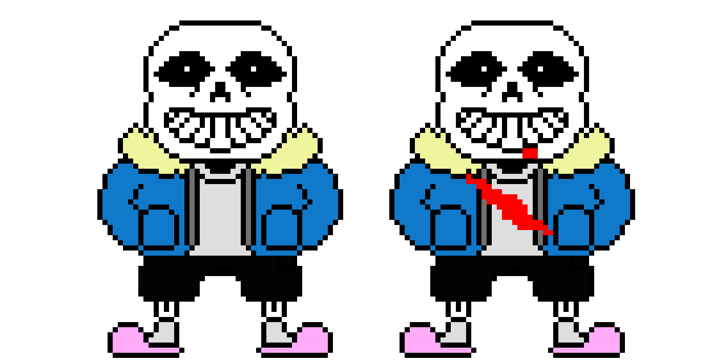 [9664c4] Sans Sprite (My Version) Part 4