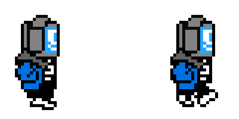 [c4f197] UnderTale - Sans Walking Sprite Sheet