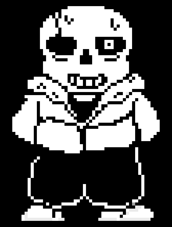 ACERTALE - Sans battle sprite v3 FIXED AGAIN