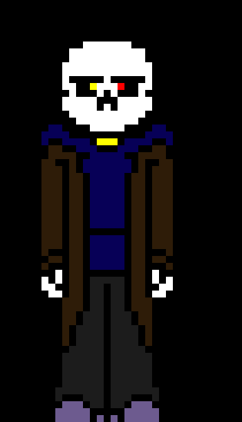 *a small version of caftar looks at him*