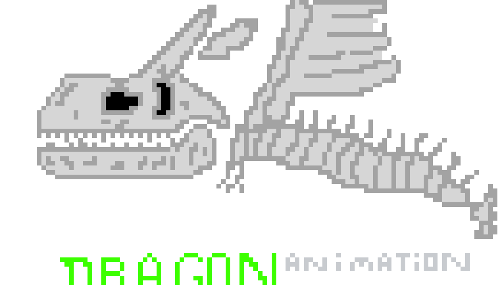 [9664c4] dragon animation logo (mouth closed)