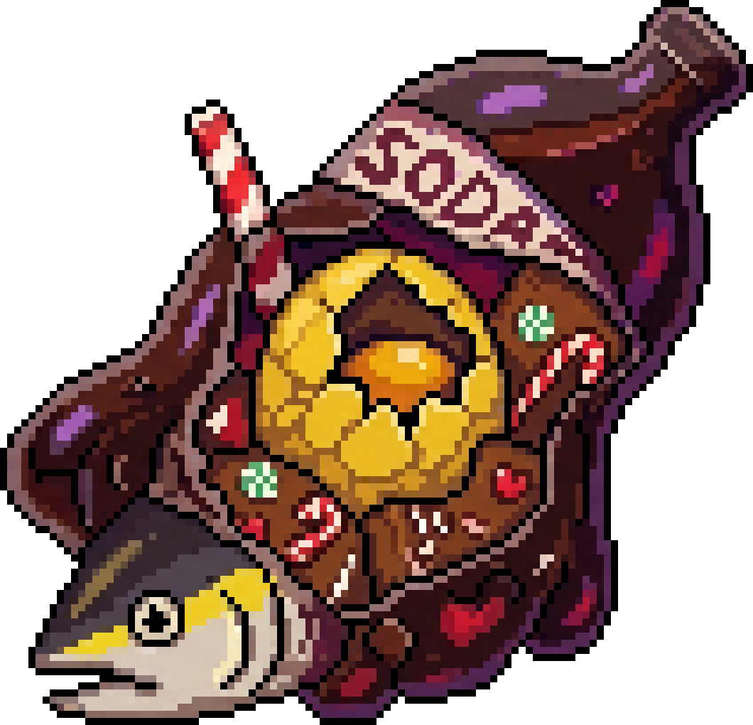 [7b43c6] Dragon Egg Gingerbread Tuna