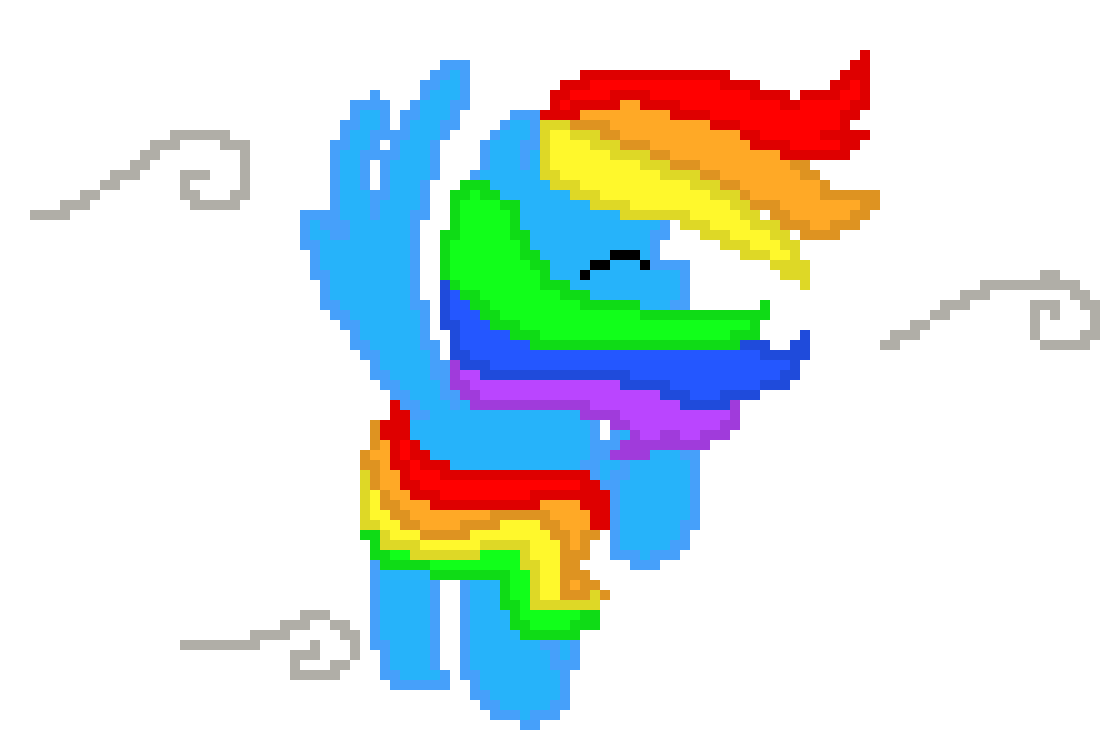 [9664c4] Rainbow Dash In The Wind