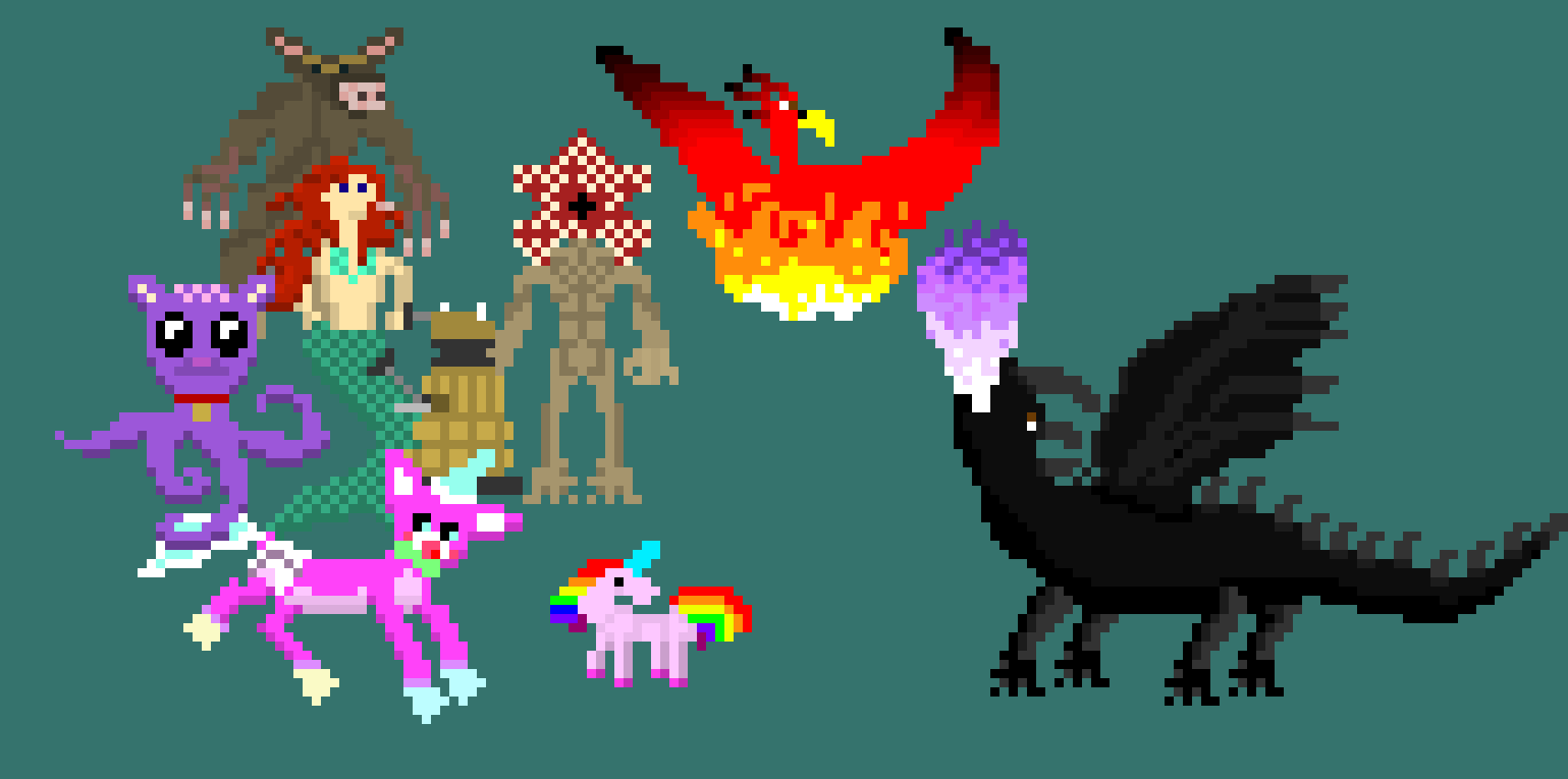 [9664c4] Mythical Creatures