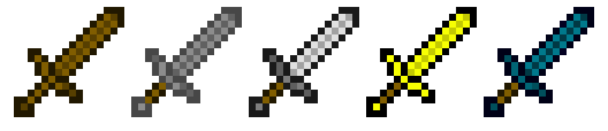 [9664c4] minecraft swords