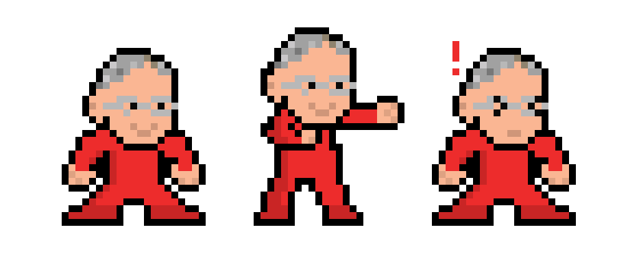 [fc47e2] 8 Bit Fighter Template