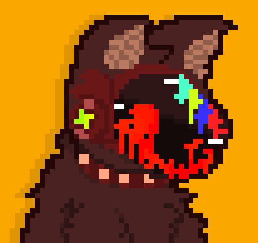 [63ceb7] -She wiped the blood off her fur- So?... You need to think outside the box after all... YOU`RE A SKELETON YOU DON`T NEED TO EAT... -She just punched Horror, before suddenly sparking-