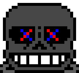 [d6b045] Fear Sans: *Summons his Terrifying Blaster That is twice the size of Terror's Blaster* (Lol it's true)