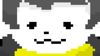 [a34ade] [They start purring.. thats odd.. Temmies dont purr....]