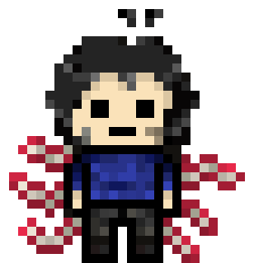 [7a19a2] danganronpa pixel sprite base
