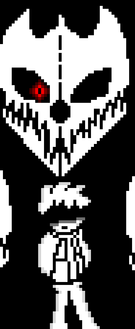 [7a0a81] *he took about five of them before teleporting next to chris.* (HP: 1023/2500) *he does mid-air spin, and does a kick to chris' head. then turns his soul blue, and summons a blaster to fire.*