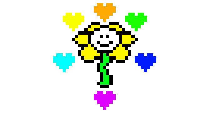 [9664c4] flowey with souls