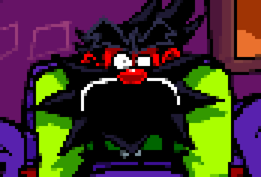 [8048ed] and then humans get New melee weapons like longswords and hands and knuckles and were also able to use the various traps with their OWN hands like. like throwing a landmine. like. like a pie. landpie. landmine pie that FUCKING EXPLODES. would that be cooh wait none of you play this game FUCK