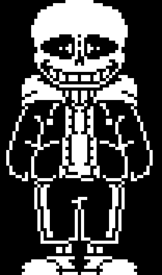 [494f89] I was bored so i made yet another sans sprite 