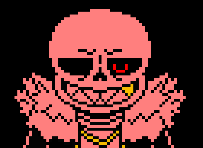 [7ce906] like what the fuck is this shit below me -HorrorTale Sans