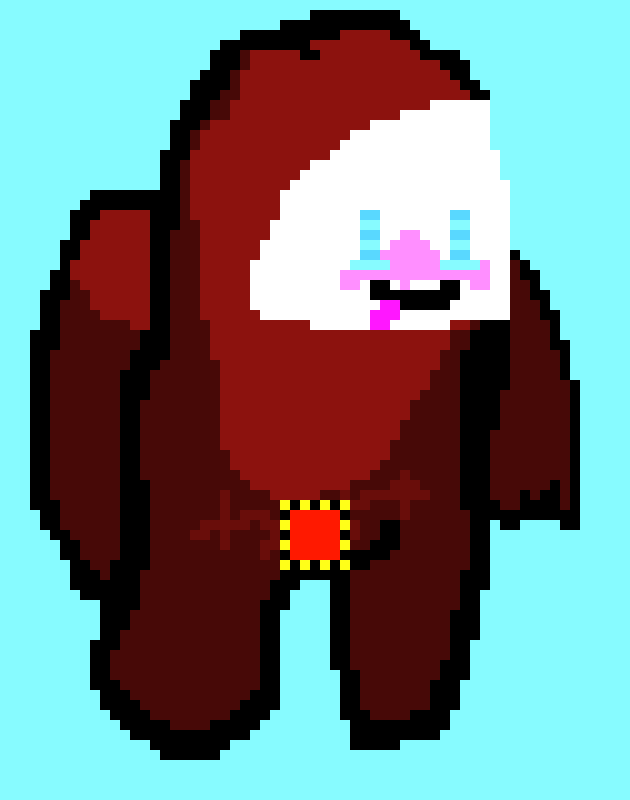 [deb900] One last look at this stupid deep beyond posessed version of my low quality Among Us X Fall Guys sprite -Googol