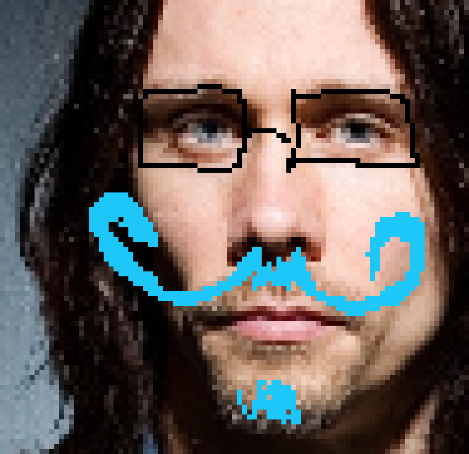 [236914] what if my beard was blue instead of pink