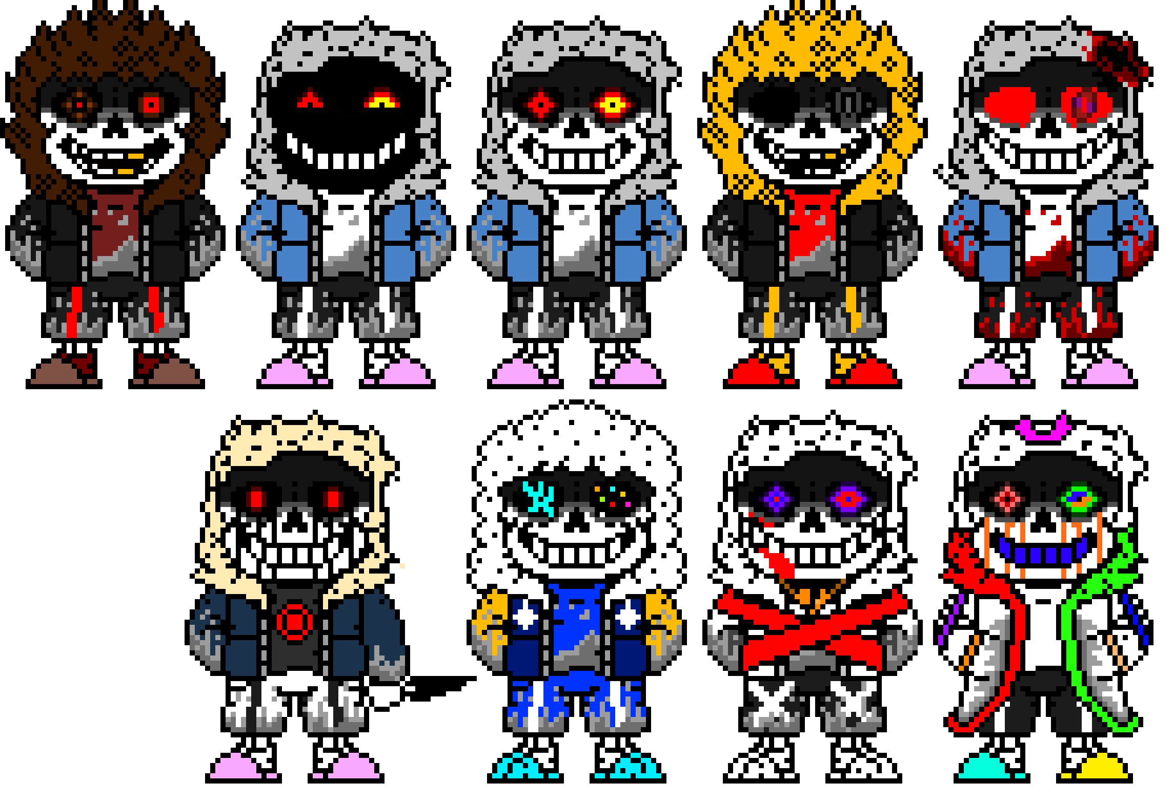 HardMode Dust Sans AU'S