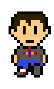 [9664c4] custom earthbound sprites Walk