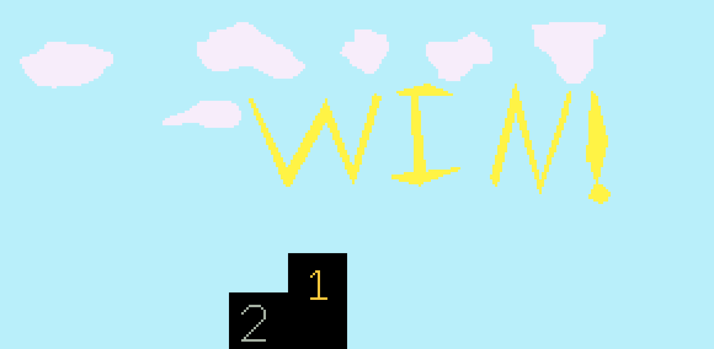[f981fe] Win screen