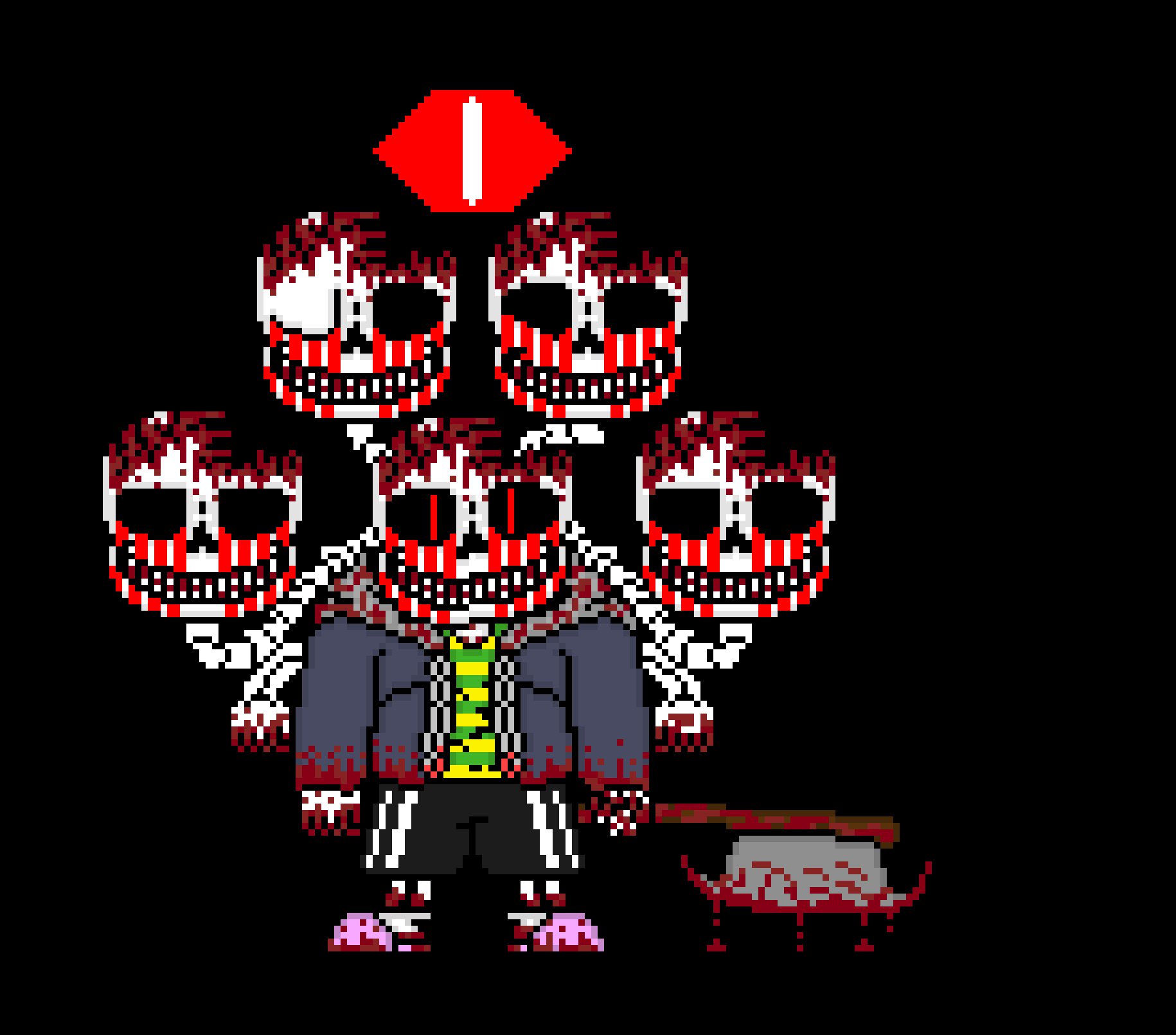 [2dde1c] This is now actually the canon SwapSwapVerse Terror (yes he has got different heads for different emotions)