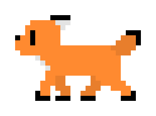 [9664c4] Fox walking frame 1