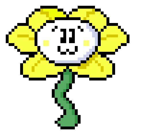 [f29c8c] Kawaii Flowey Sprite