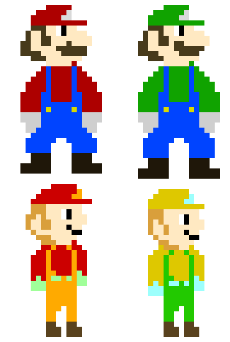[9664c4] Own Super Mario Characters