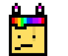 [401102] *MEEEEP!!!!*gets scared by chara and trys to get onto the couch*-smol rainbow