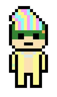 [8b9c7b] danganronpa pixel sprite base