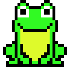[a56879] sitting frog