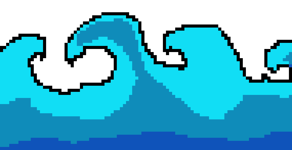 [9664c4] water wave
