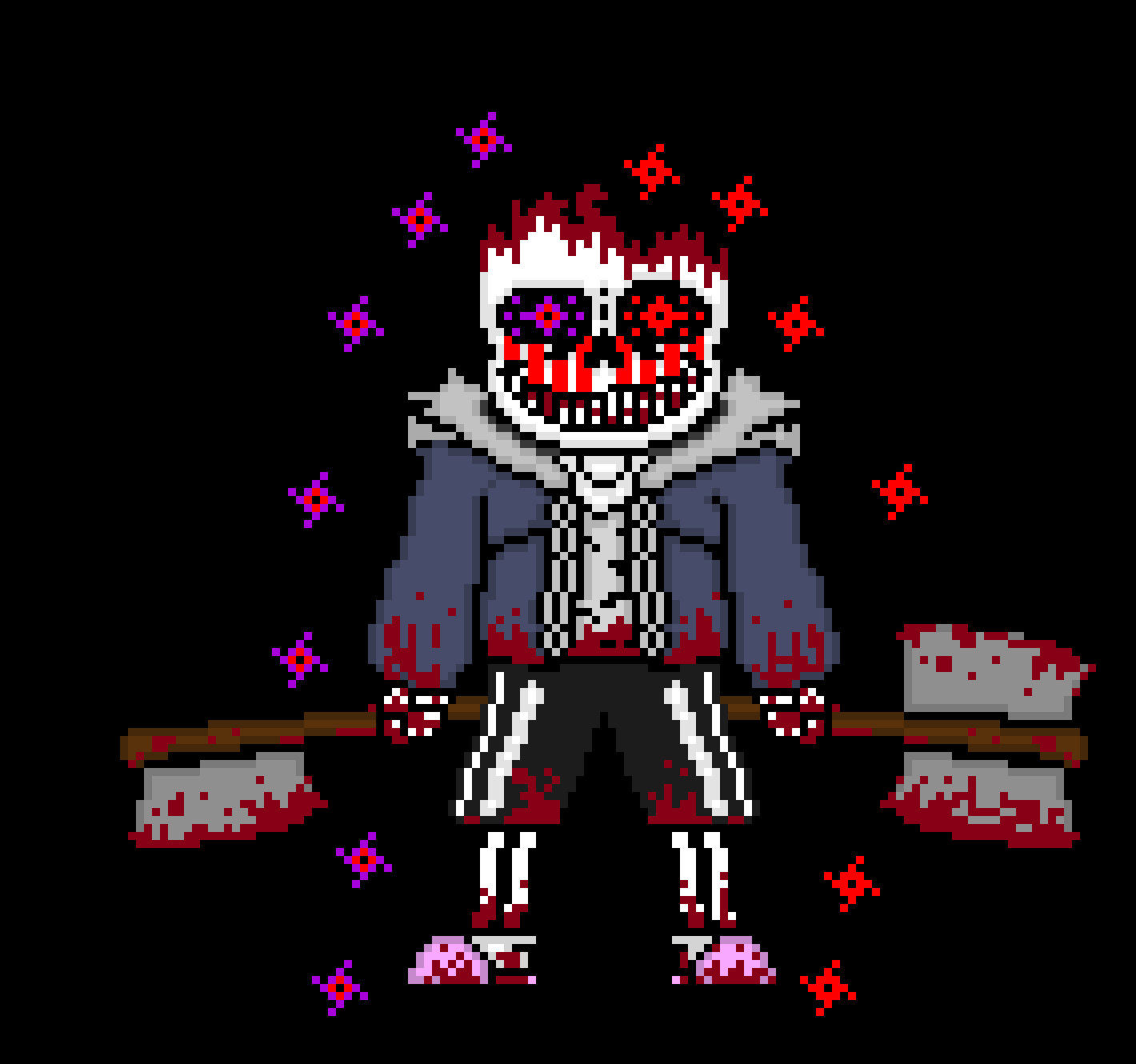 [e8cb42] Triple! Terror Sans